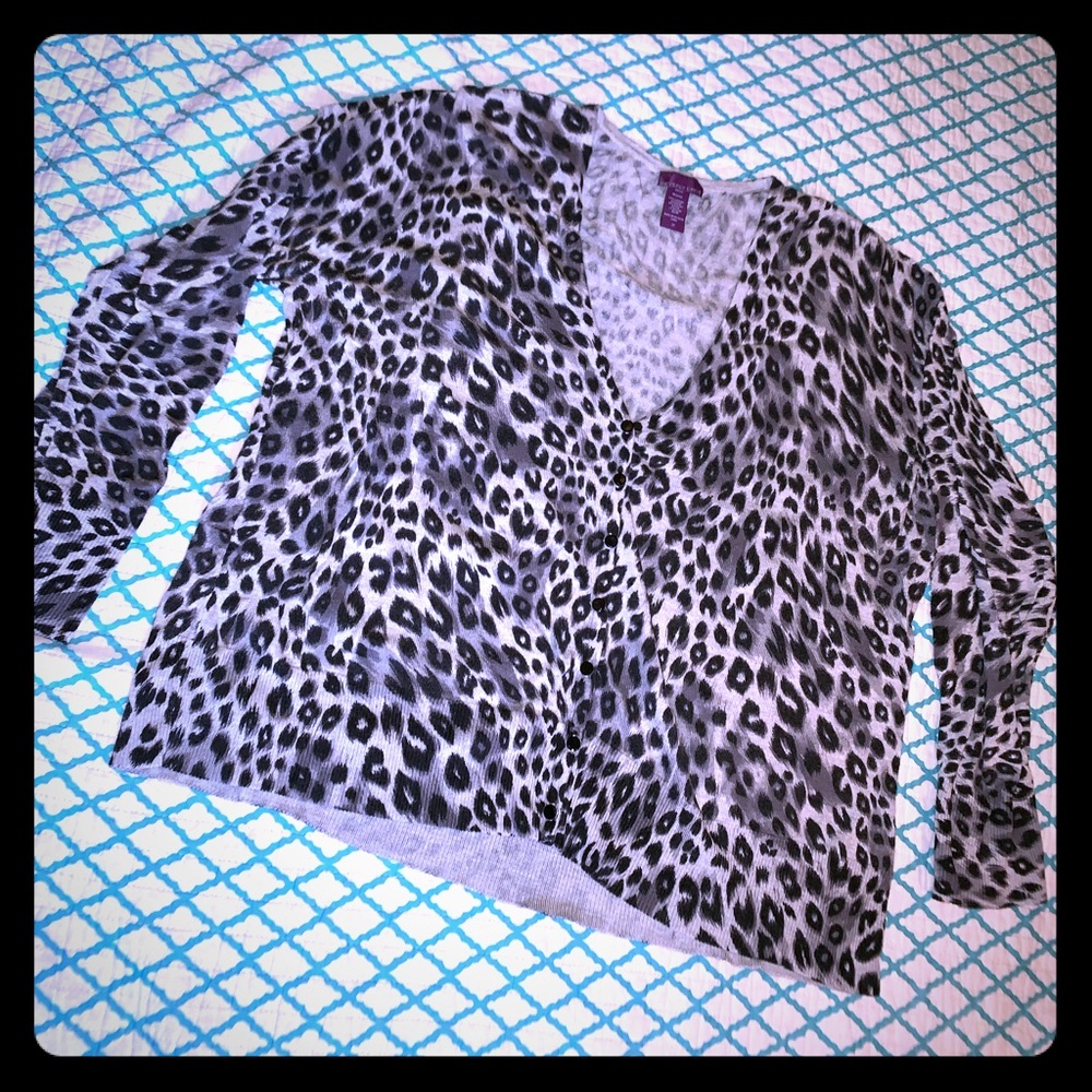Leopard print Cardigan